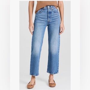 Levi's Women's Premium Ribcage Straight Ankle Jeans